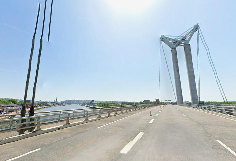 « Le Français » va quitter Rouen : le pont Flaubert levé et la RN 1338 fermée à la circulation « Le Français » va quitter Rouen : le pont Flaubert levé et la RN 1338 fermée à la circulation
