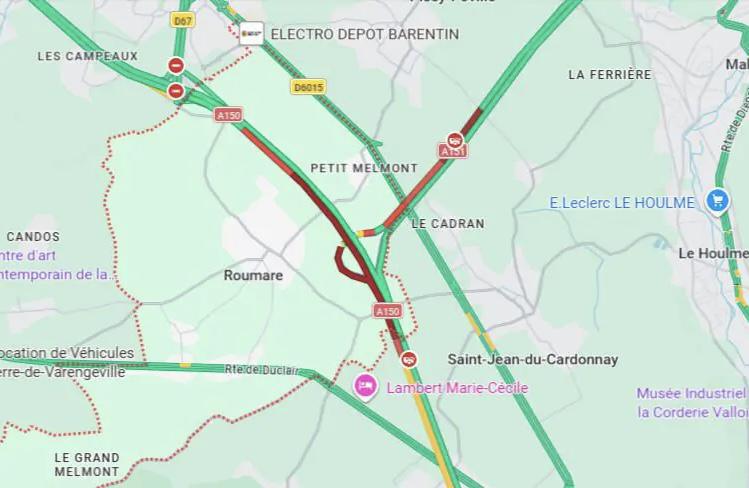 Collision entre deux poids-lourds sur l’A150 : deux blessés, dont un grave Collision entre deux poids-lourds sur l’A150 : deux blessés, dont un grave