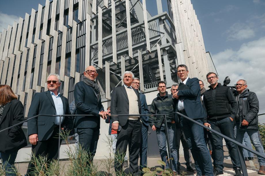 Bourg-Achard : le futur lycée du Roumois entre dans sa phase de reconstruction