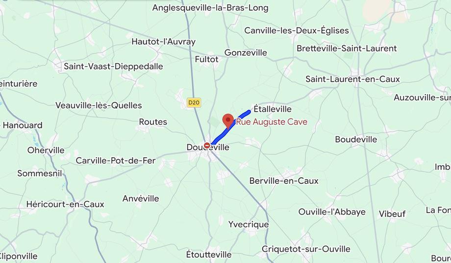 Doudeville : une voiture fait plusieurs tonneaux et s’immobilise sur le toit