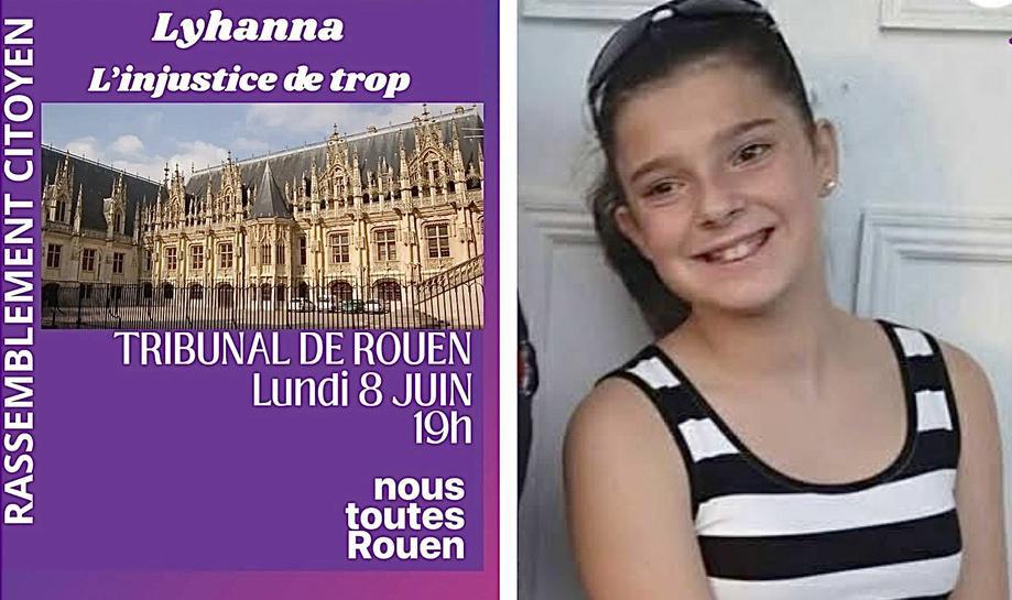 Mort de Lyhanna : collectifs et anonymes appellent à un rassemblement devant le palais de justice de Rouen