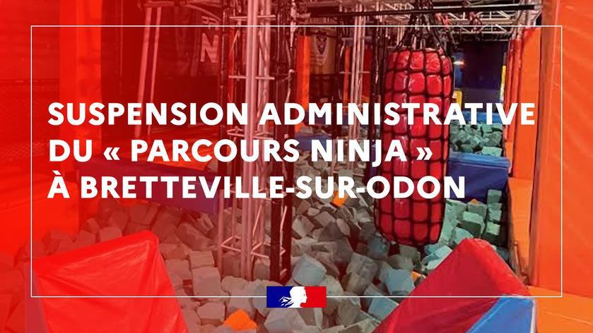 Calvados : le « Parcours Ninja » d’un trampoline park fermé pour des raisons de sécurité Calvados : le « Parcours Ninja » d’un trampoline park fermé pour des raisons de sécurité