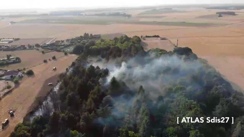 Eure : les sapeurs-pompiers confrontés à six feux d’espaces naturels dans la journée