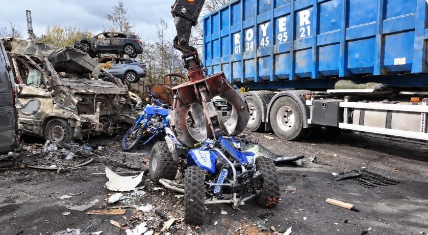 Seine-Maritime : 34 deux-roues saisis cet été vont être détruits ce mardi au Havre
