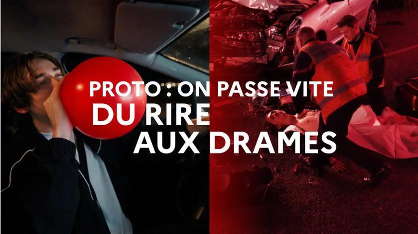 Rouen : un conducteur surpris en train d’inhaler du protoxyde d’azote, deux bonbonnes saisies