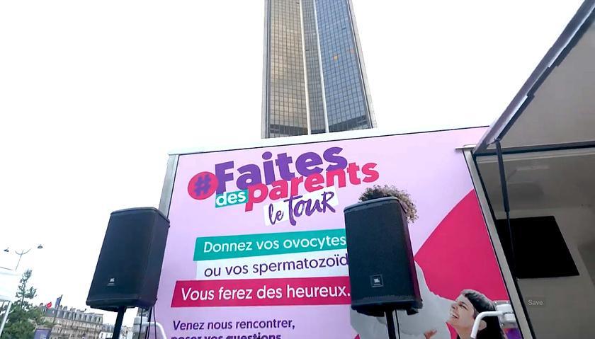 Don de gamètes : le bus #FaitesDesParents lance sa tournée nationale à Rouen Don de gamètes : le bus #FaitesDesParents lance sa tournée nationale à Rouen