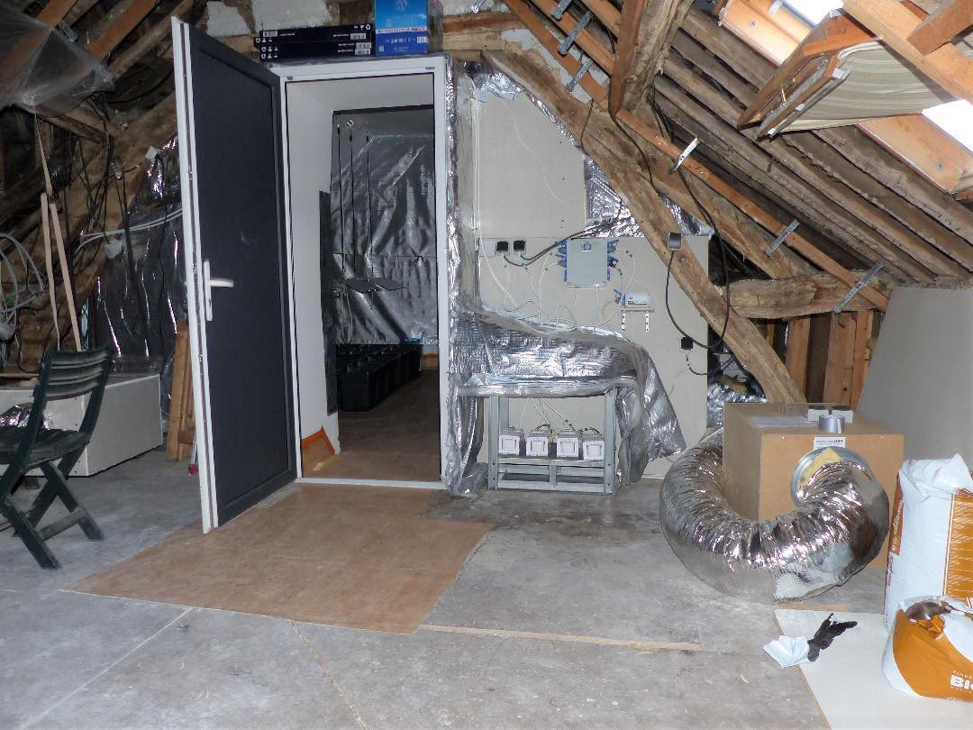Bolbec Les Combles De La Maison Abritaient Une Chambre De Culture De Cannabis