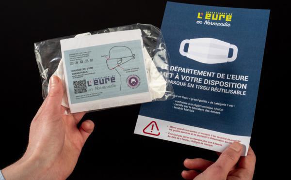 Covid-19 et variants : 120 000 masques distribués aux collégiens de l’Eure