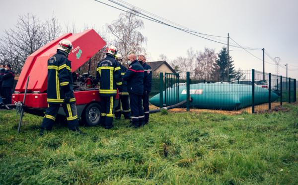 Défense incendie dans l'Eure : des moyens pour faire face à la sécheresse et au réchauffement climatique