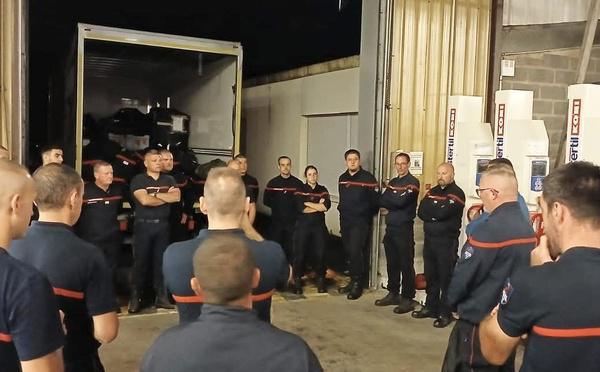 Feux de forêt dans le Sud : 24 sapeurs-pompiers de l’Eure partis ce matin en renfort