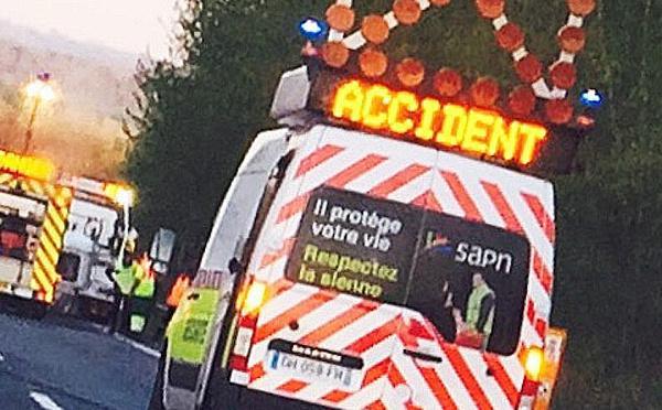  Accident sur l’A13 à Incarville (Eure) ce dimanche matin : deux blessés, dont un grave, et une famille indemne