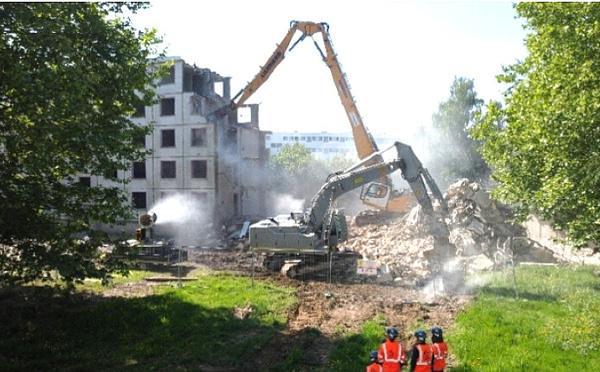 Rouen : cinq immeubles des années 60 démolis pour laisser place à un nouveau quartier