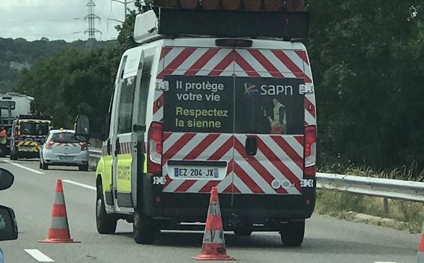 Une automobiliste grièvement blessée dans un accident sur l’A13, près de Gaillon, dans l'Eure