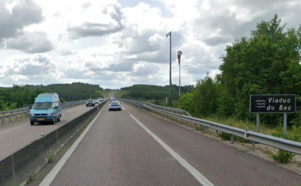 Les viaducs du Bec et de la Risle en travaux : l’A28 fermée la nuit entre Brionne et Bernay du 17 au 21 novembre