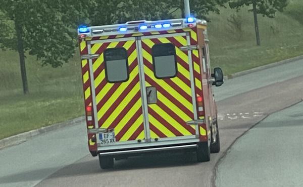 Accident sur la D137 dans l'Eure : une jeune femme héliportée en urgence absolue au CHU de Rouen