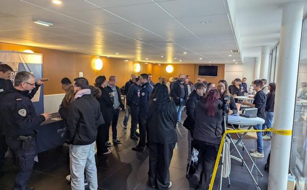 Recrutement : forte affluence aux portes ouvertes de l’hôtel de police du Havre