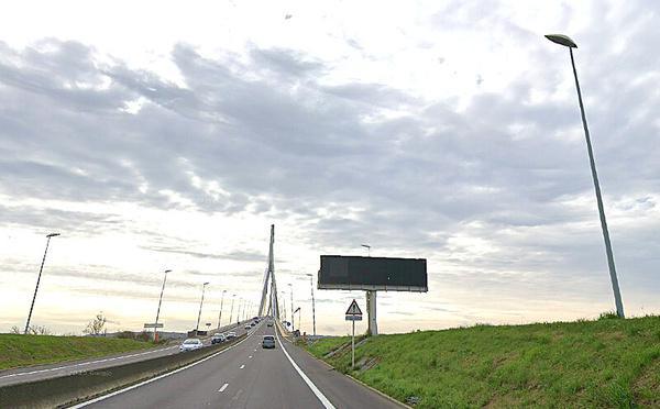 Travaux sur la RN1029 en Seine-Maritime : circulation modifiée entre le Pont de Normandie et le Grand canal