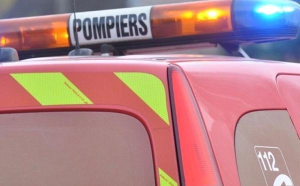 Les sapeurs-pompiers mobilisés pour une fuite de kérosène sur un poid-lourd au Grand-Quevilly