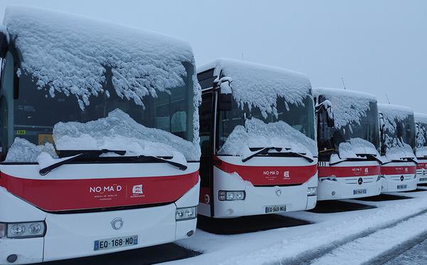 Neige-verglas : les transports scolaires toujours à l’arrêt demain mercredi en Normandie