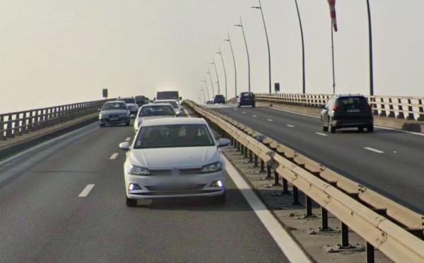 Tempête Goretti : le viaduc de Calix à Caen fermé à la circulation  toute la nuit 