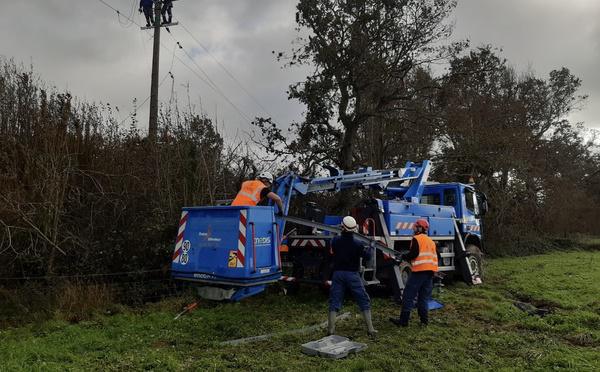 Tempête Goretti : 37 000 foyers privés d’électricité et des routes coupées dans l’Eure