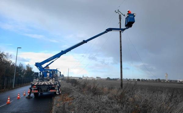 Seine-Maritime : 7 000 foyers encore privés d’électricité ce samedi soir à 21 h