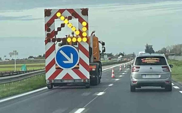 L’autoroute A29 coupée ce matin après un accident impliquant deux poids lourds en Seine-Maritime