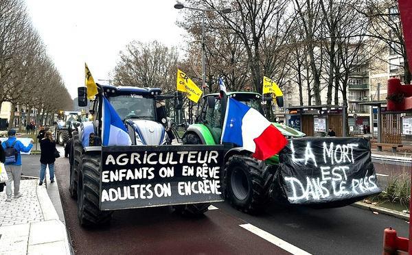 Opération « Escargot » des agriculteurs : les tracteurs attendus sur l’A28 et à Rouen ce jeudi après-midi