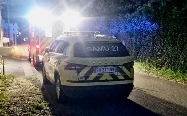 Eure. Il perd le contrôle de sa voiture et chute dans un ravin de 10 mètres à Saint-Georges-du-Vièvre