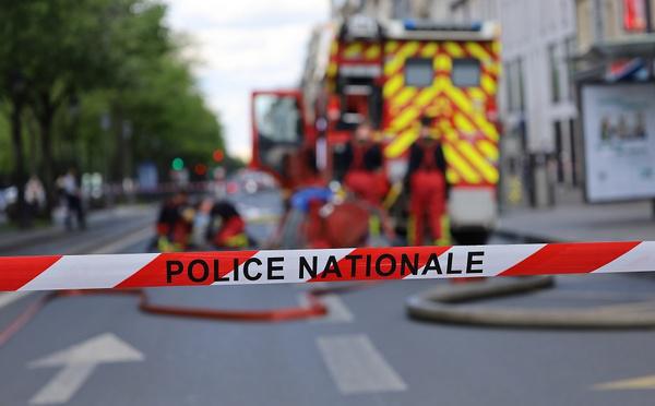 A Rouen, une voiture percute un coffret de gaz et s'enflamme : l'automobiliste est décédé