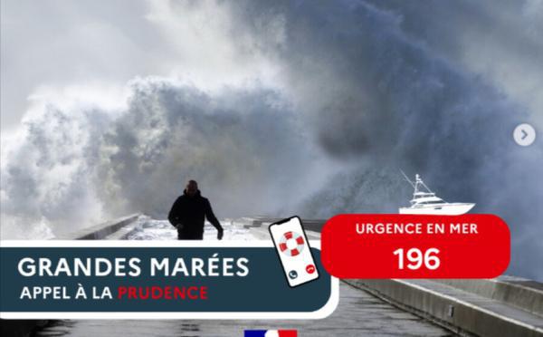 Grandes marées : le préfet maritime appelle à la vigilance sur le littoral de la Manche et de la mer du Nord