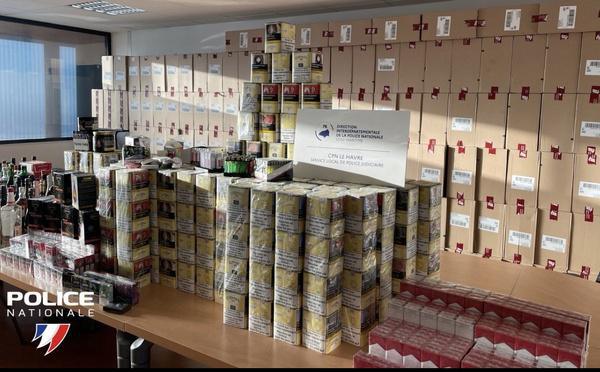 Trafic de tabac entre le Luxembourg et Le Havre : un père et son fils interpellés, 350 kg saisis
