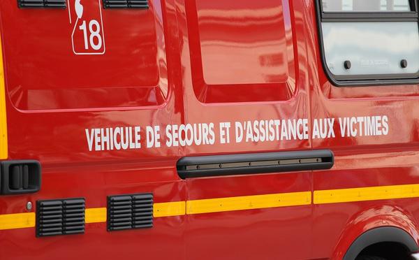 Alvimare : une motarde en urgence absolue après un accident sur la D6015, près d'Yvetot