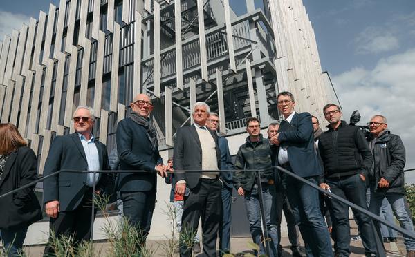 Bourg-Achard : le futur lycée du Roumois entre dans sa phase de reconstruction