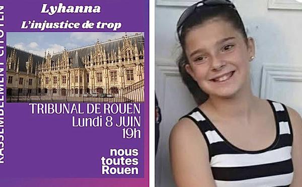 Mort de Lyhanna : collectifs et anonymes appellent à un rassemblement devant le palais de justice de Rouen