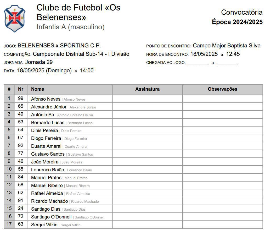 29ª Jornada - SCP (Campo 2)