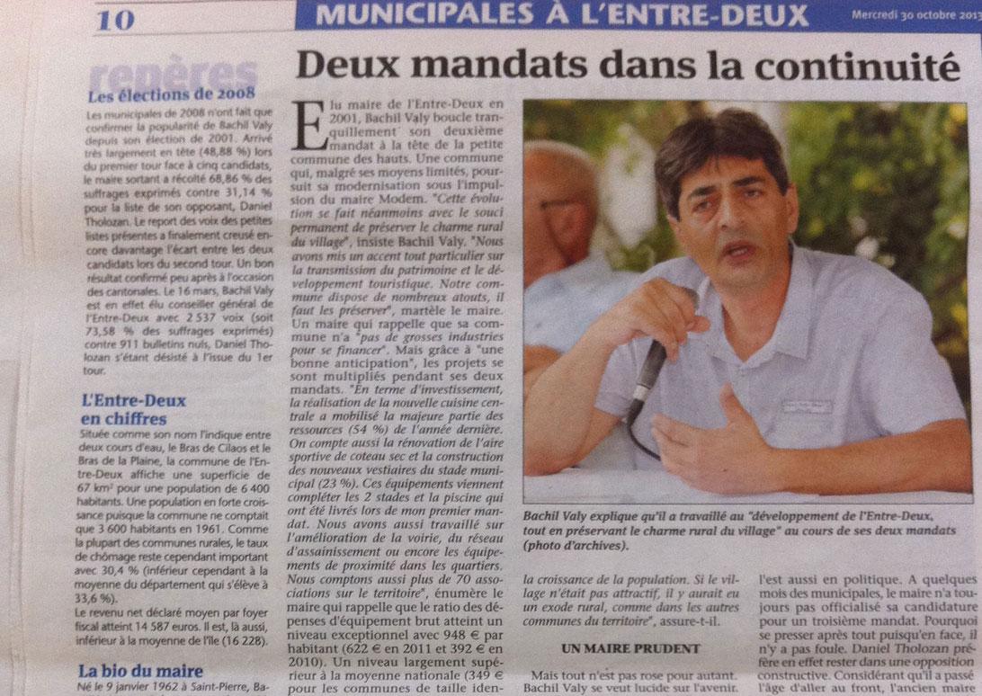 Quand les critiques sont constructives, je me tiens à l’écoute
