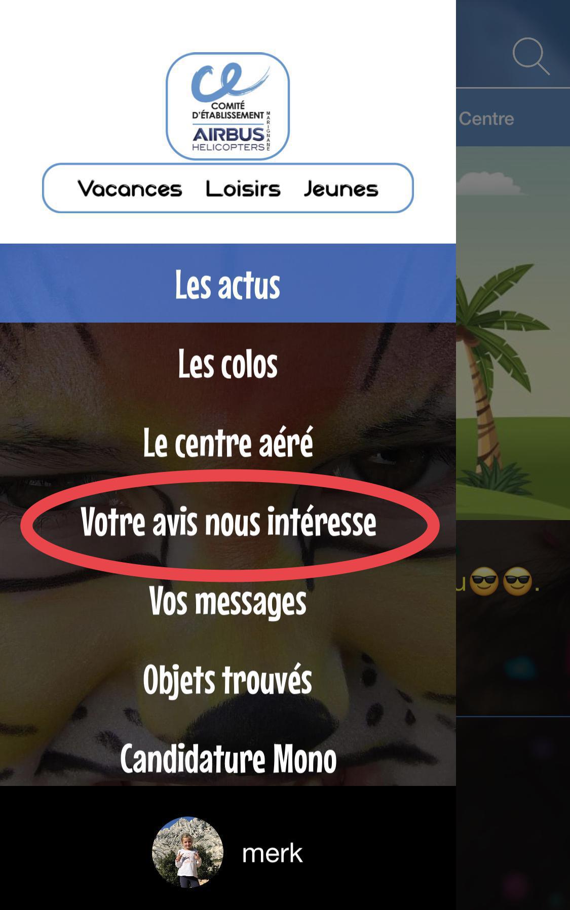 Votre avis nous intéresse ! Votre avis nous intéresse !