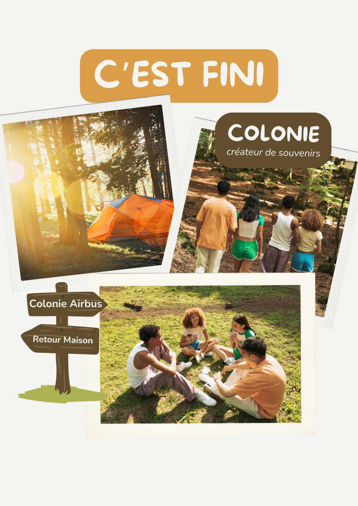 RETOUR DES COLONIES RETOUR DES COLONIES