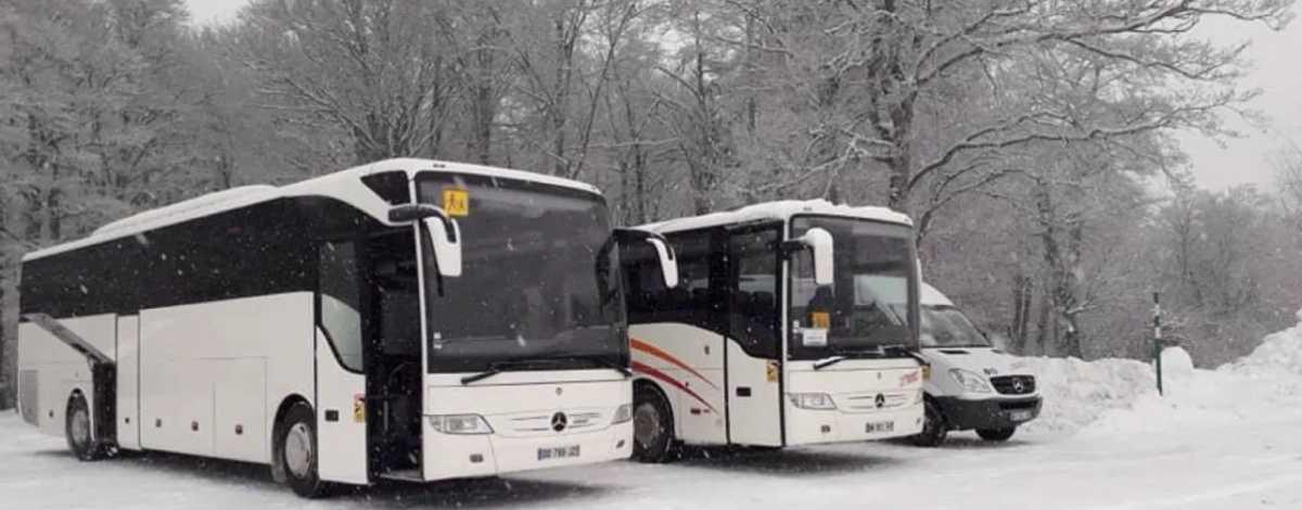 Les bus sont bien arrivés