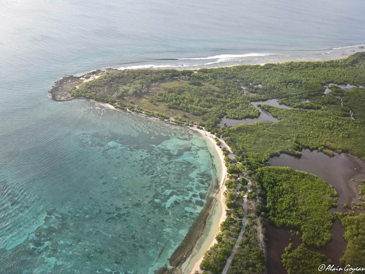Pointe d'Antigues, Port-Louis Guadeloupe.