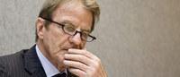 Le ministre des Affaires étrangères, Bernard Kouchner.