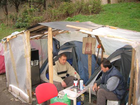 En France, plus de 100 000 personnes sont sans domicile fixe. (Photo : Amatullah)
