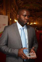 Daouda Sanogo a été lauréat du concours Talents des Cités, en octobre 2009.