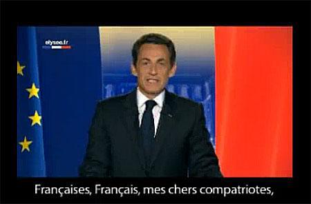 Vœux 2010 de Nicolas Sarkozy : « Évitons les mots qui blessent »