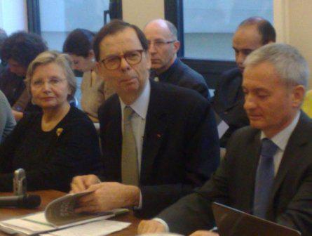 Ancien président du groupe Renault, Louis Schweitzer quitte ses fonctions de président de la HALDE, ce lundi 8 mars 2010.