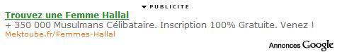 À la recherche de la femme halal