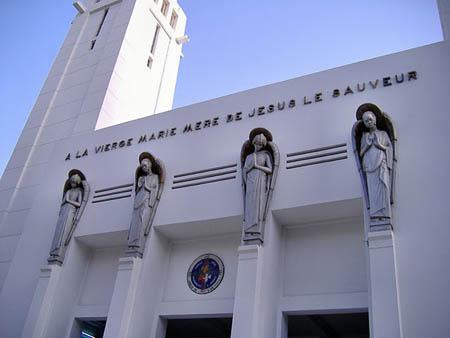 Eglise à Dakar, au Sénégal.