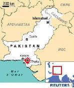 NAUFRAGE D'UN BATEAU SUR L'INDUS À THATTA