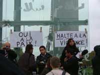 Rassemblement du collectif le 11 novembre 2005